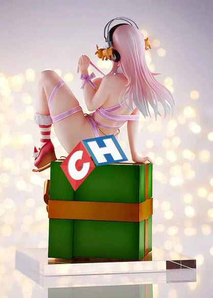 Figura - Super Sonico Merry Christmas Mimeyoi 1/7