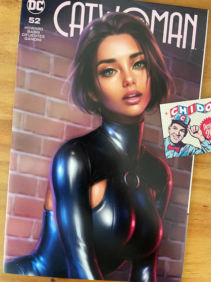 Comic - Catwoman #52 Zoom Variant Will Jack Sexy
