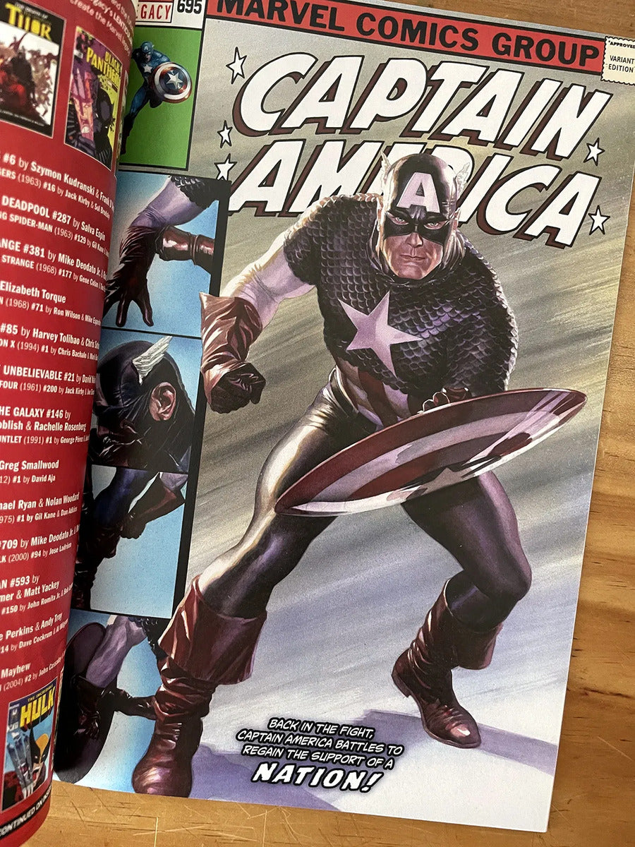 Comic - Captain America #695 3d Iron Man #126 Alex Ross