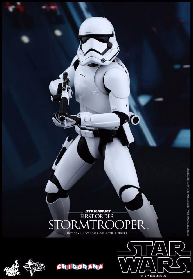 First Order Stormtrooper Star Wars Hot Toys 1/6 Nvo