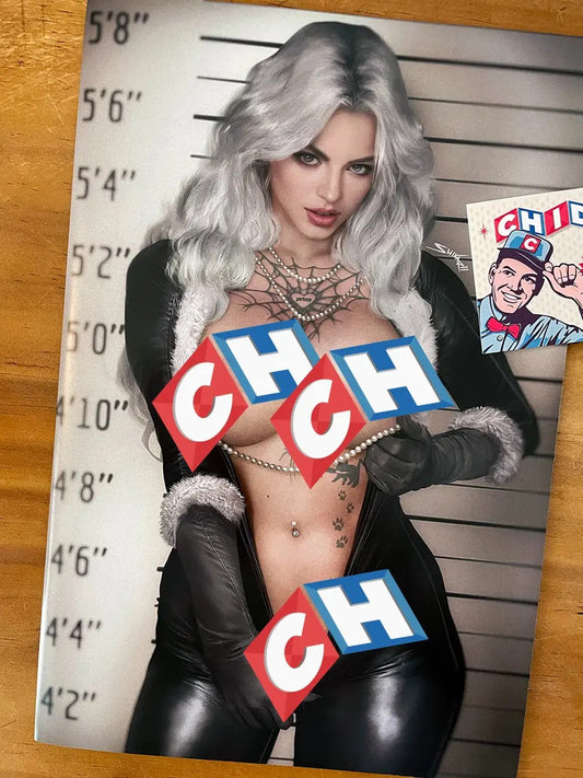 Comic - Power Hour 3 Black Cat Full Body Nude Shikarii