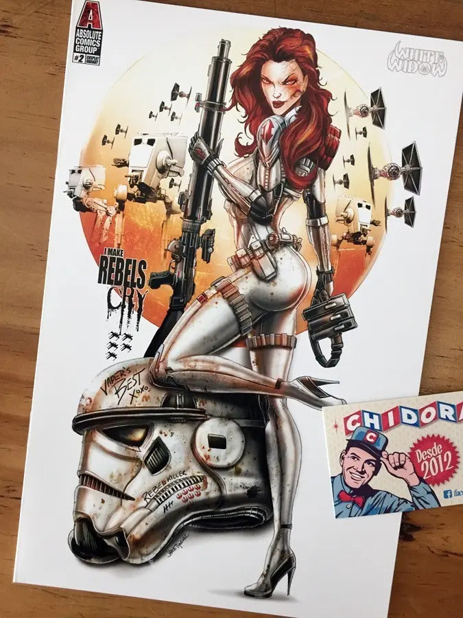 Comic Set - White Widow #1 Jamie Tyndall Star Wars Variants