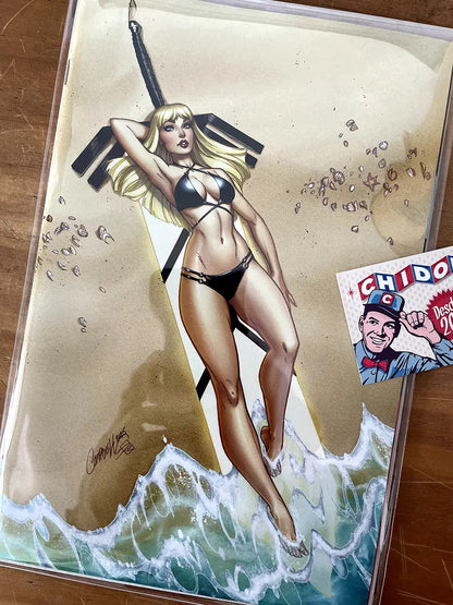 Comic Set - Marvel Swimsuit Special Campbell Virgin Rogue Mj