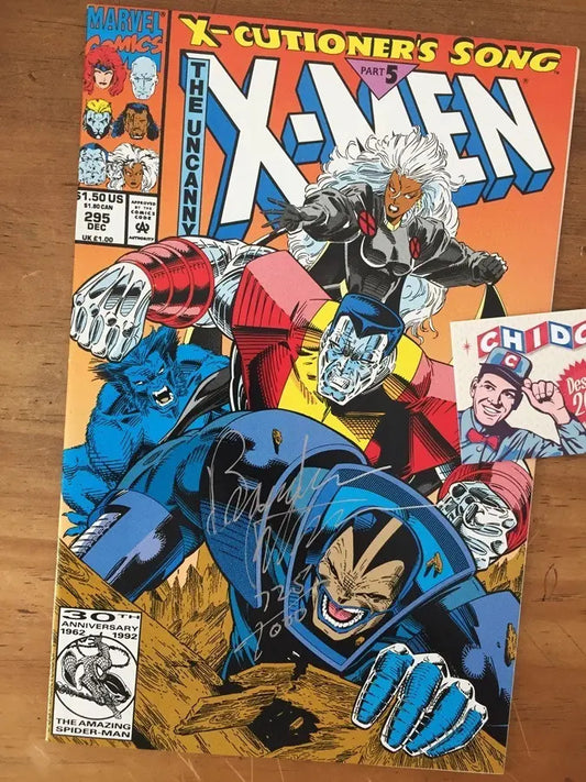 Comic - Uncanny X-men #295 Firmada Peterson Coa