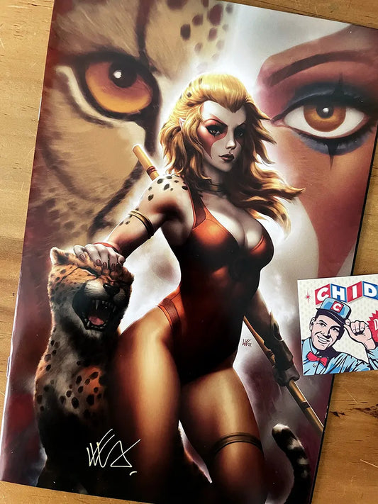 Comic - Thundercats #1 Cheetara Virgin Kunkka Sexy Firma Coa