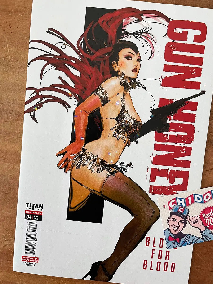 Comic - Gun Honey Blood For Blood 4 Sozomaika Variant Sexy A