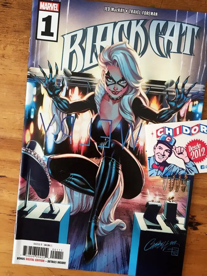 Comic - Black Cat #1 Regular Scott Campbell