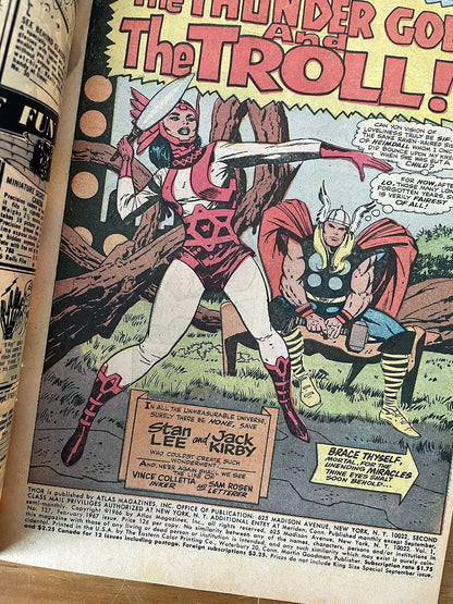 Comic - Mighty Thor #137 Jack Kirby Stan Lee 1966