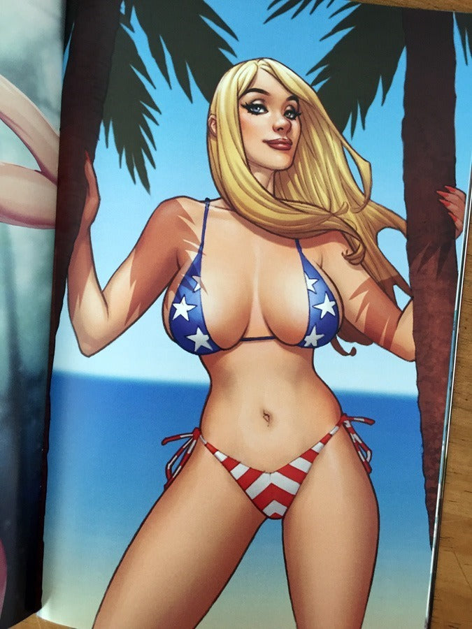 Comic - Patriotika Year Two Sexy Swimsuit Ale Borgobello