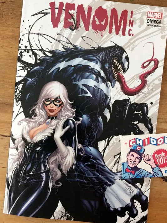 Comic - Venom Inc #1 Omega Variant Kirkham Black Cat