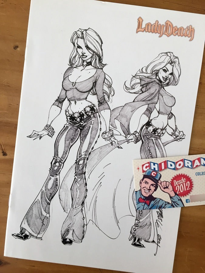 Comic - Lady Death The Gauntlet #2 Scott Campbell