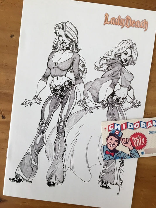 Comic - Lady Death The Gauntlet #2 Scott Campbell