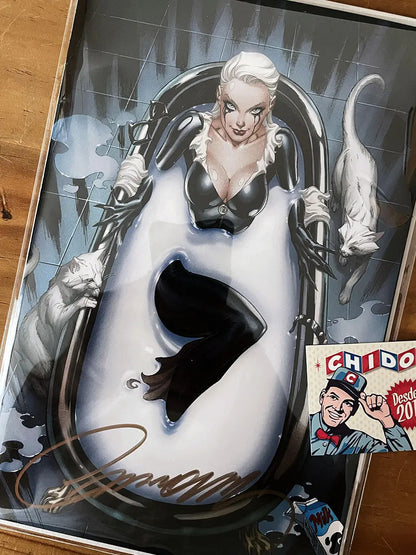 Comic - Amazing Spider-man #54 Foil Black Cat Firma Campbell