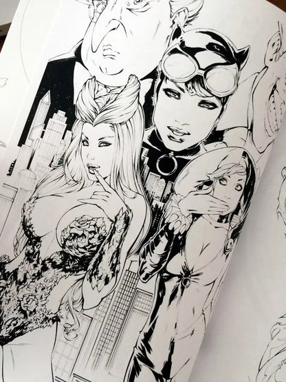 Comic Sketchbook - Lines Vol. 1 Elias Chatzoudis Firma Sexy