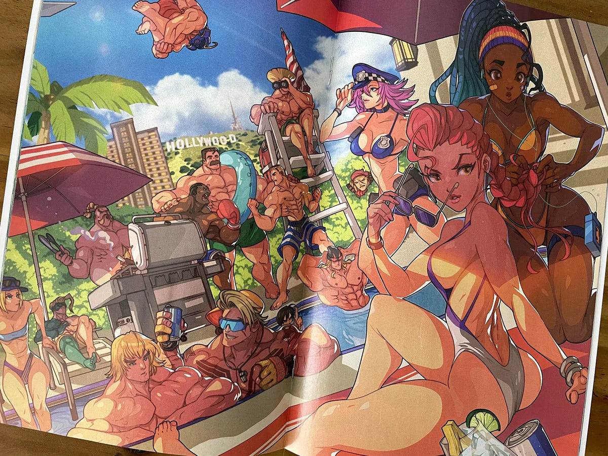 Comic - Street Fighter Swimsuit 2026 Blank Variant
