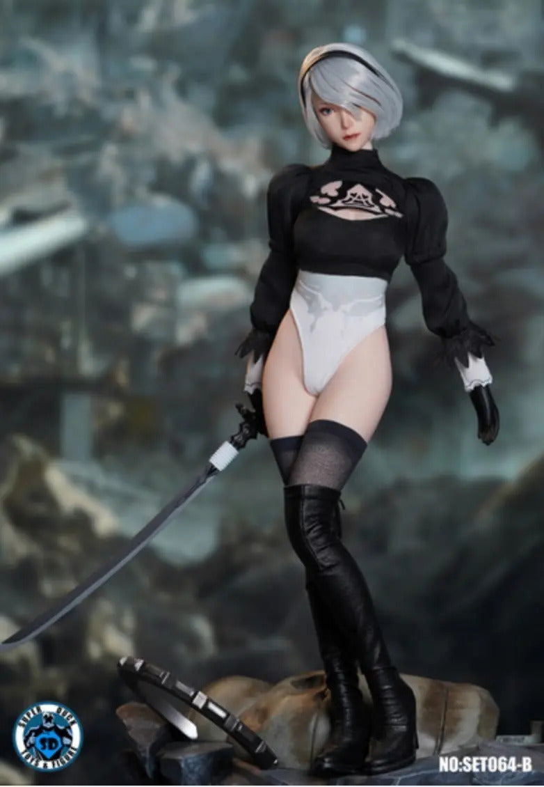 Figura - Yorha Type B Nier:automata Super Duck Nueva