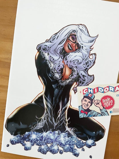 Comic - Amazing Spider-man #19 Lobos Black Cat Sexy