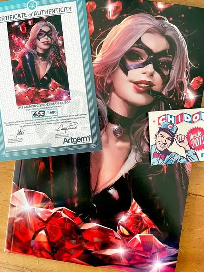 Comic - Amazing Spider-man #900 Chew Black Cat Virgin Sexy