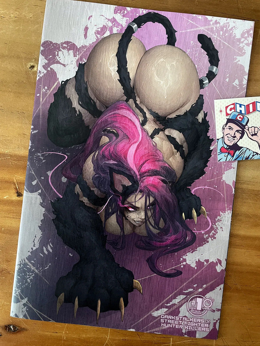 Comic - Darkstalkers X Street Fighter #1 Ickpot Felicia