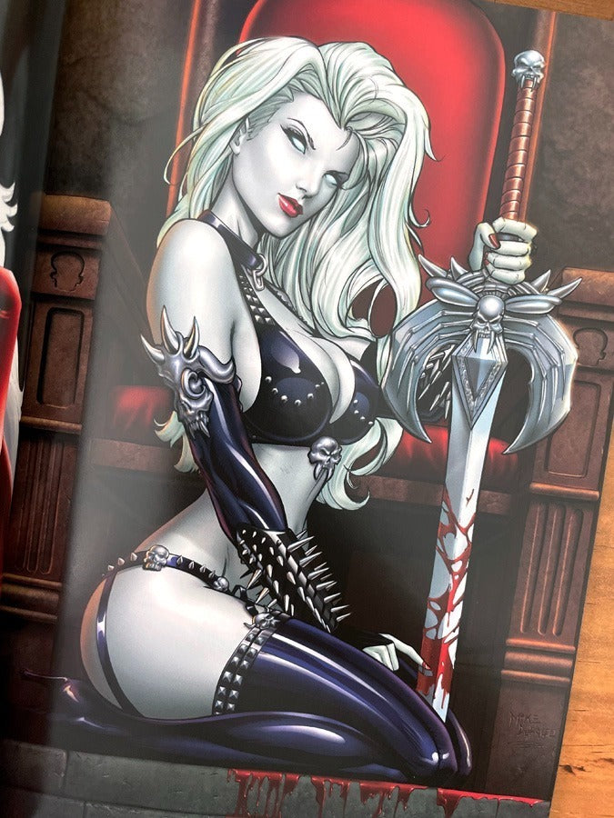 Comic - Lady Death Masters Mike Debalfo Sexy