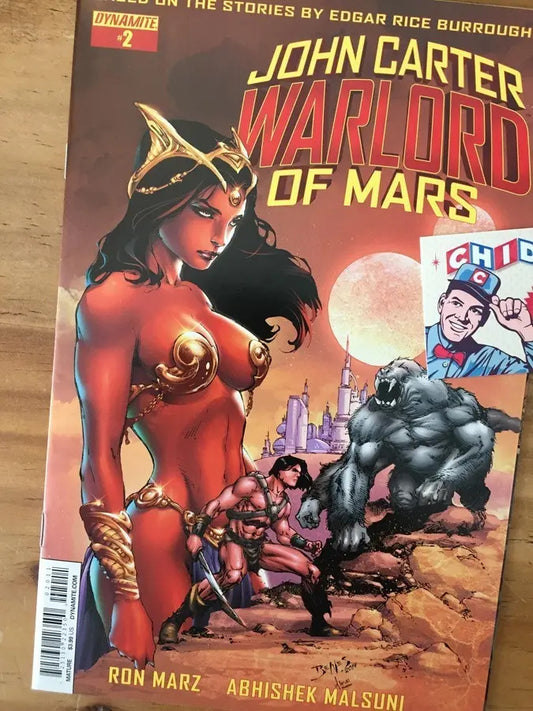 Comic - John Carter Warlord Of Mars #2 Ed Benes