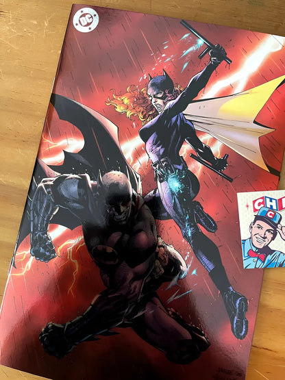 Comic - Batman #161 Foil Cover Jim Lee Variant Batgirl