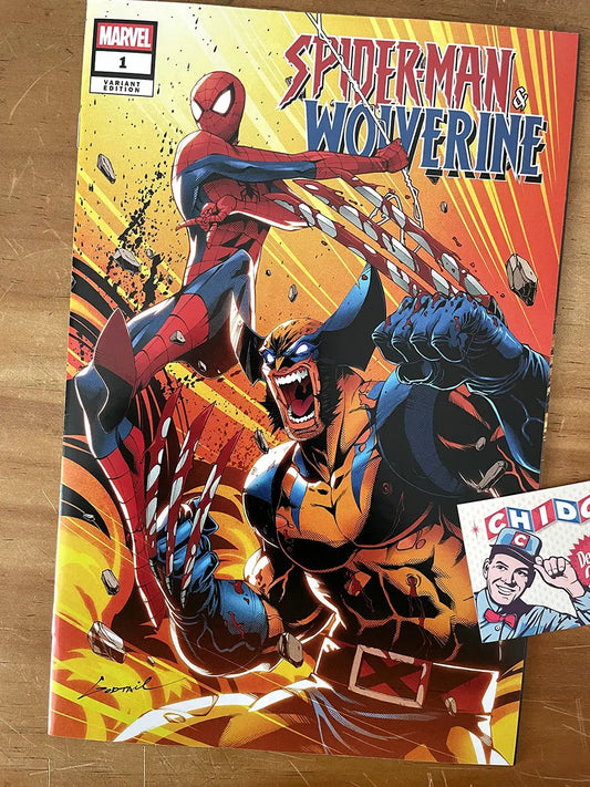 Comic - Spider-man & Wolverine #1 Godtail Variant
