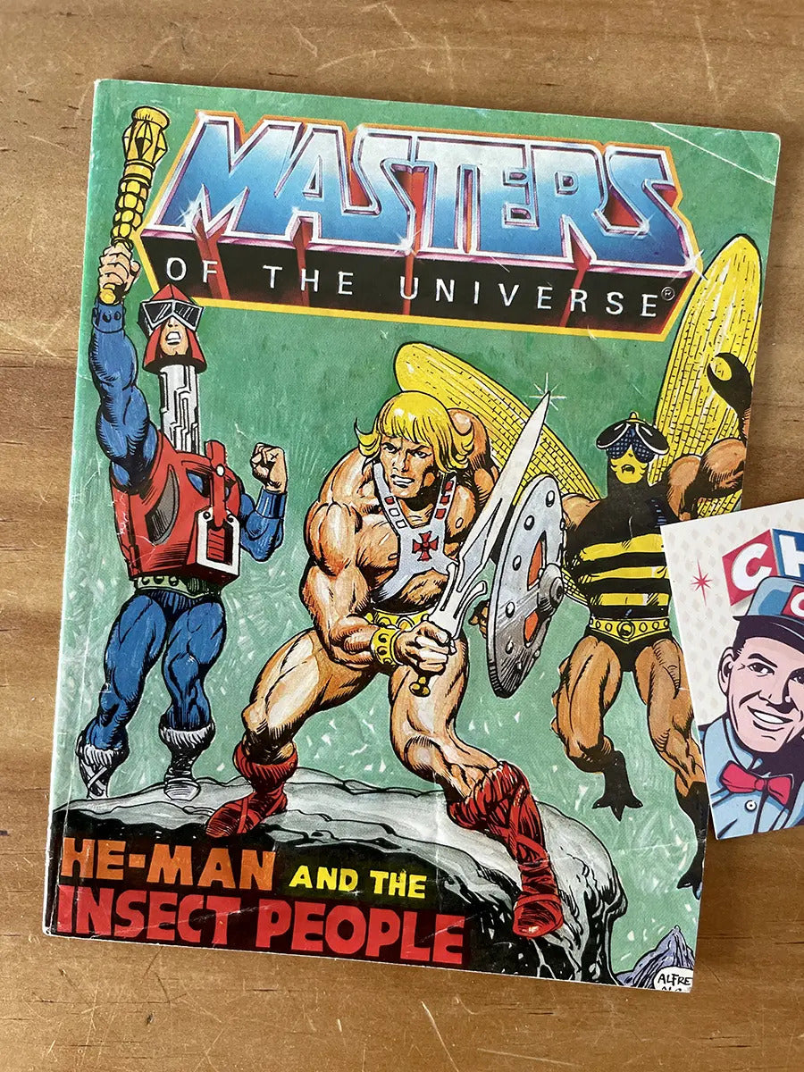 Mini Book - Masters Of The Universe 1982 Mattel Insect Motu