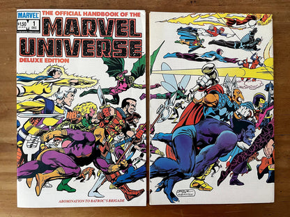 Comic Set - Marvel Universe John Byrne X-men Spider-man