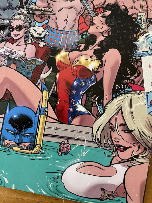 Comic - Justice League Unlimited #21 Kaare Andrews Variant