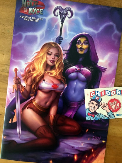 Comic Set - Notti & Nyce Cosplay Khamunaki He-man Skeletor