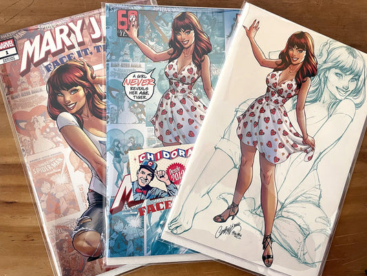 Comic Set - Mary Jane Face It Tiger Scott Campbell Mj