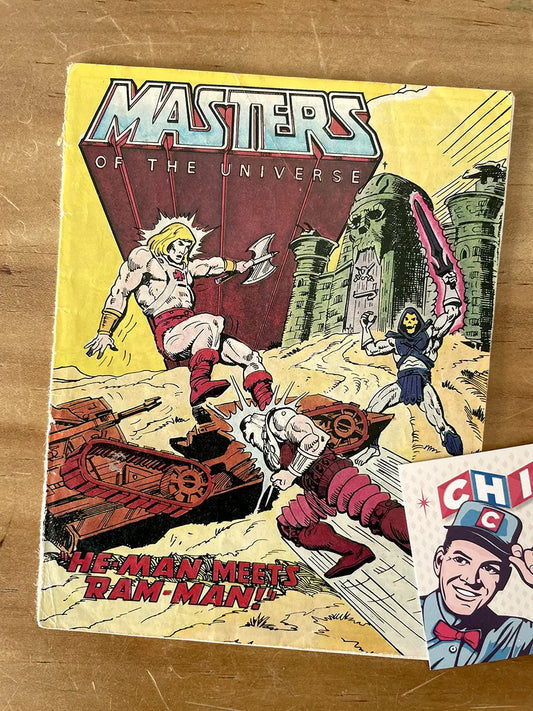 Mini Book - Masters Of The Universe 1982 Mattel Ramman Motu