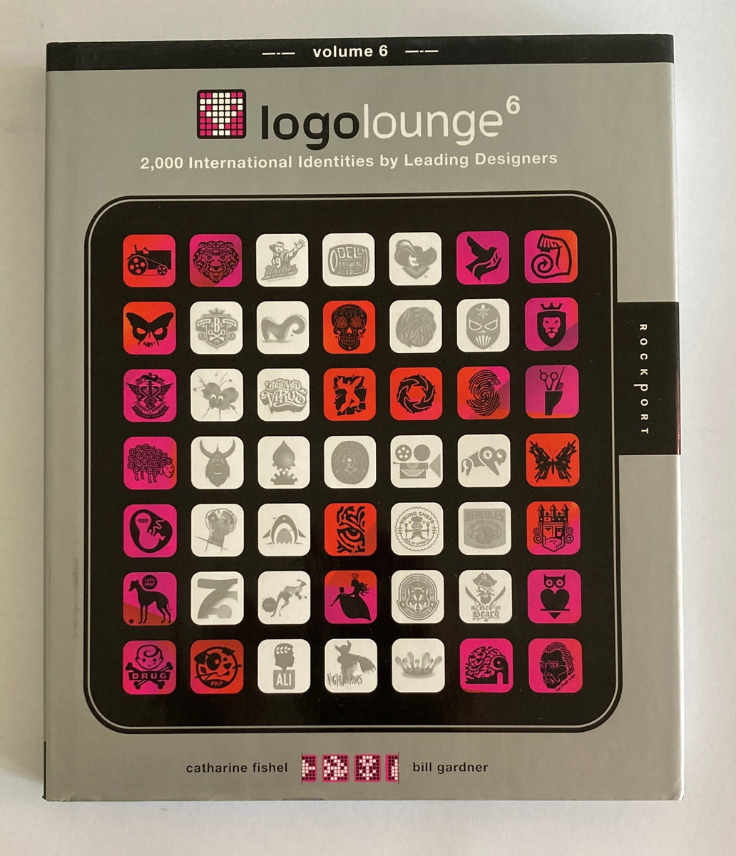 Libro - Logo Lounge Vol 1, 2, 6  Catharine Fishel Diseño