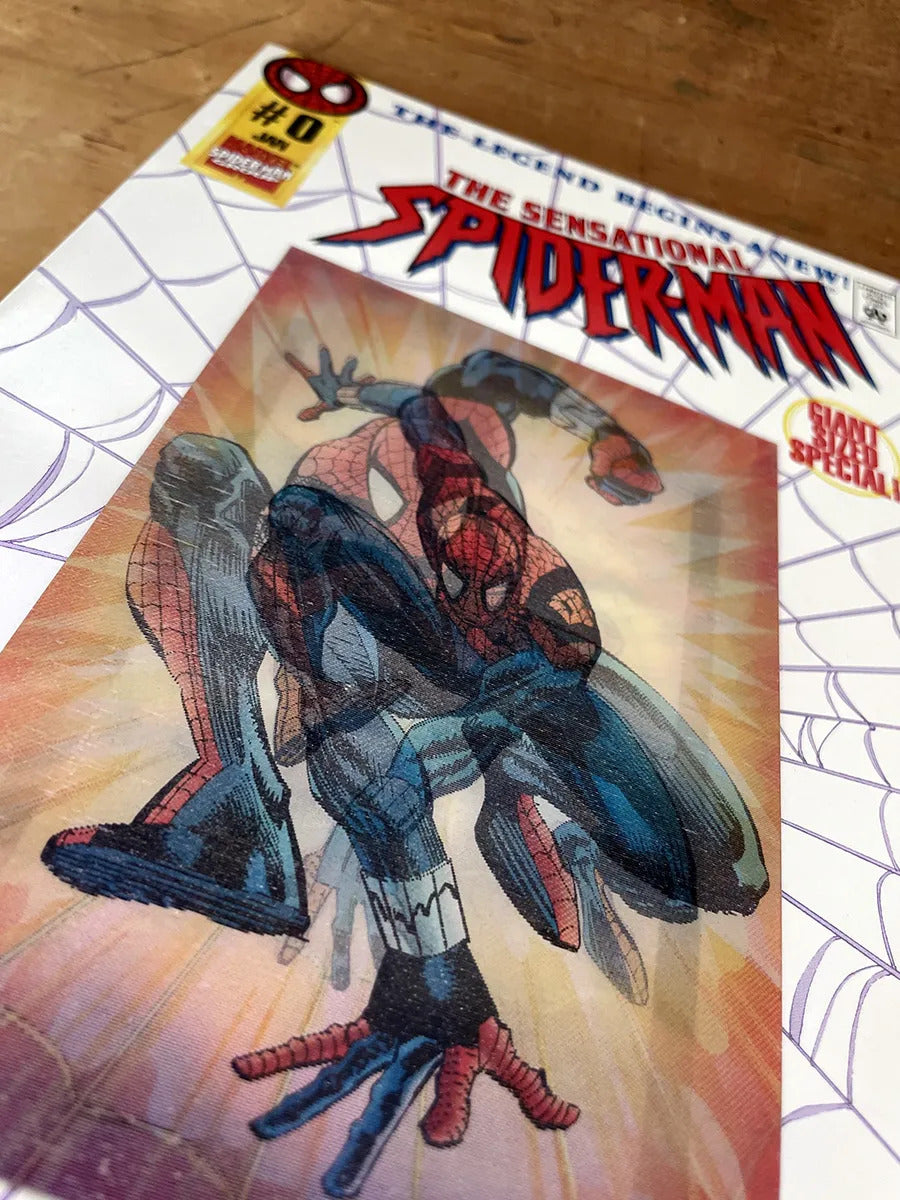 Comic - Sensational Spider-man #0 Hologram Lenticular Cover