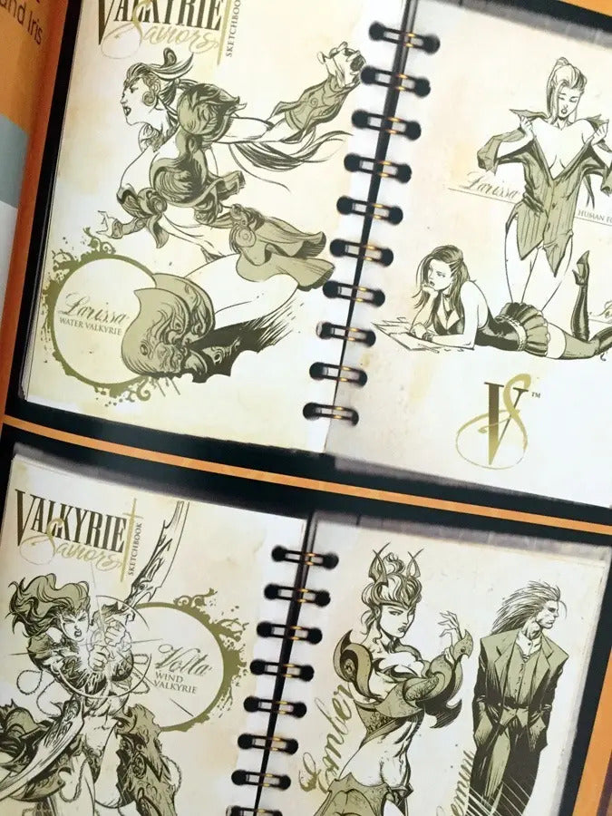 Comic - The Making Of Valkyrie Saviors Sexy Artbook Shikarii