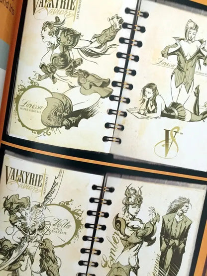 Comic - The Making Of Valkyrie Saviors Sexy Artbook Shikarii