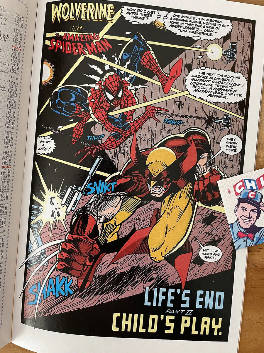 Comic - Wolverine Vs Spider-man #1 Erik Larsen