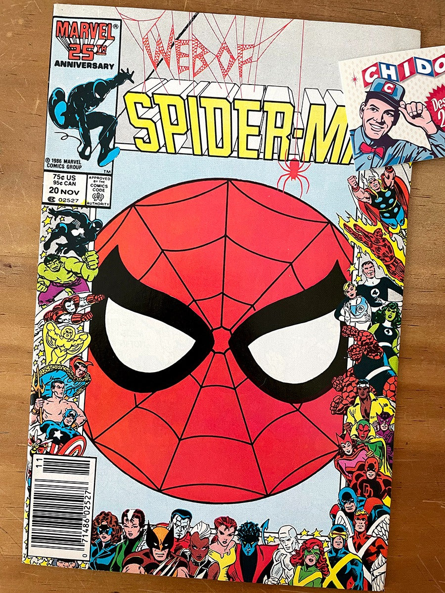 Comic - Web Of Spider-man #20 1986 1st Print