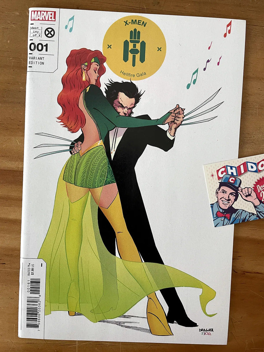 Comic - X-men Hellfire Gala #1 Dragotta Wolverine Jean Grey