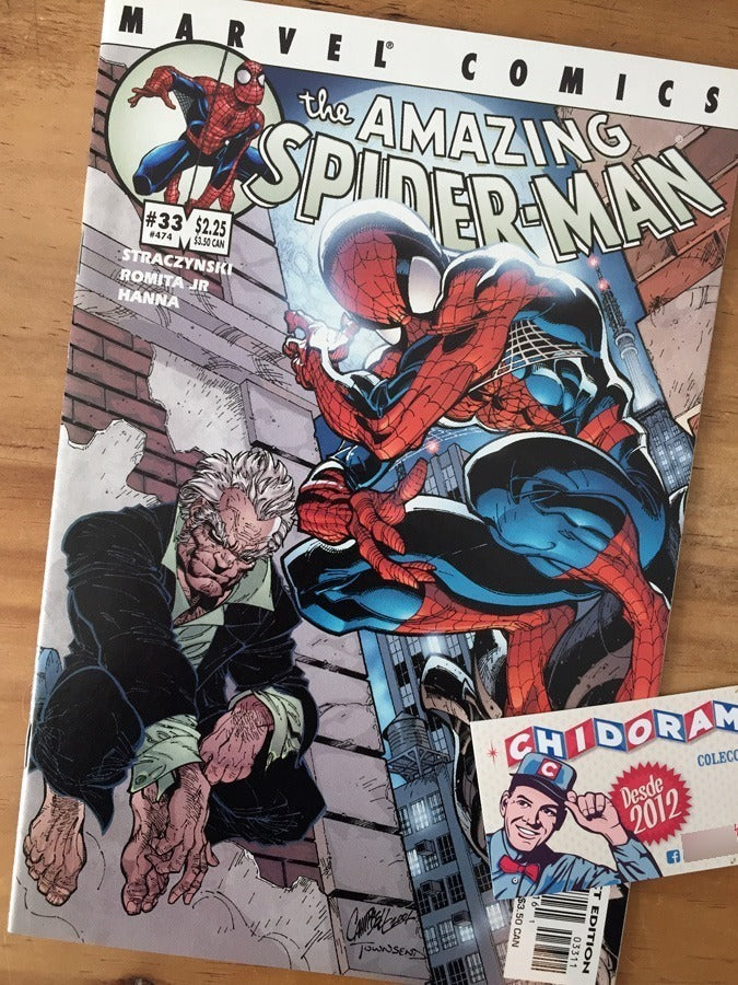 Comic Set - Amazing Spider-man #472 - #475  Scott Campbell