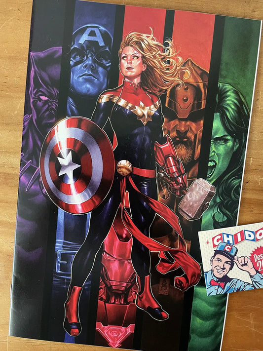 Comic - Captain Marvel #16 Mark Brooks Virgin Variant