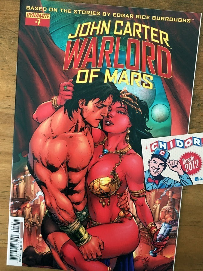 Comic - John Carter Warlord Of Mars #7 Ed Benes