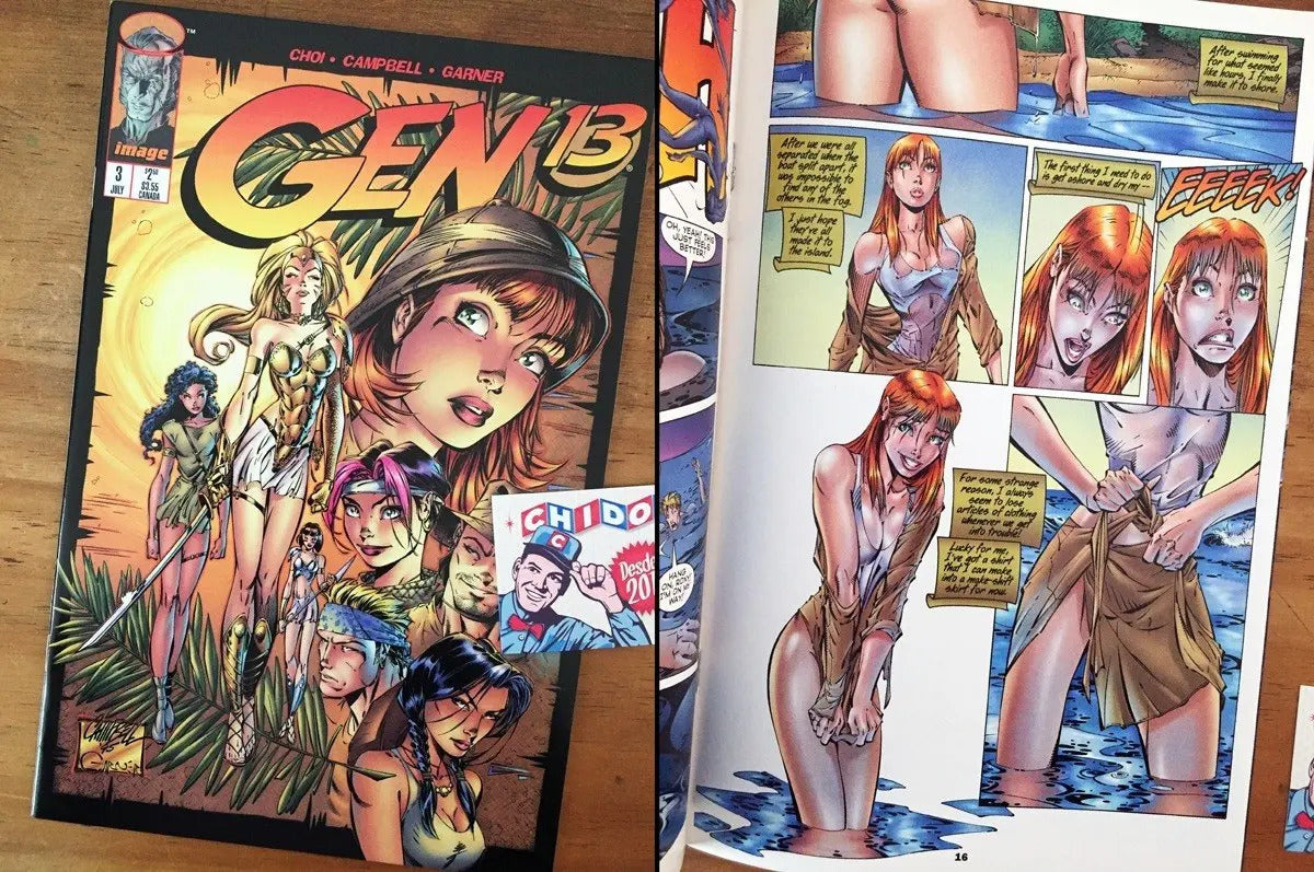 Comic - Gen 13 #3 Scott Campbell Inglés Williams