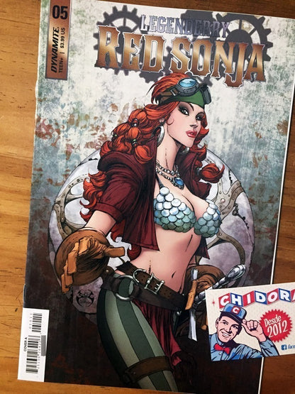 Comic Set - Legenderry Red Sonja Joe Benitez Variants
