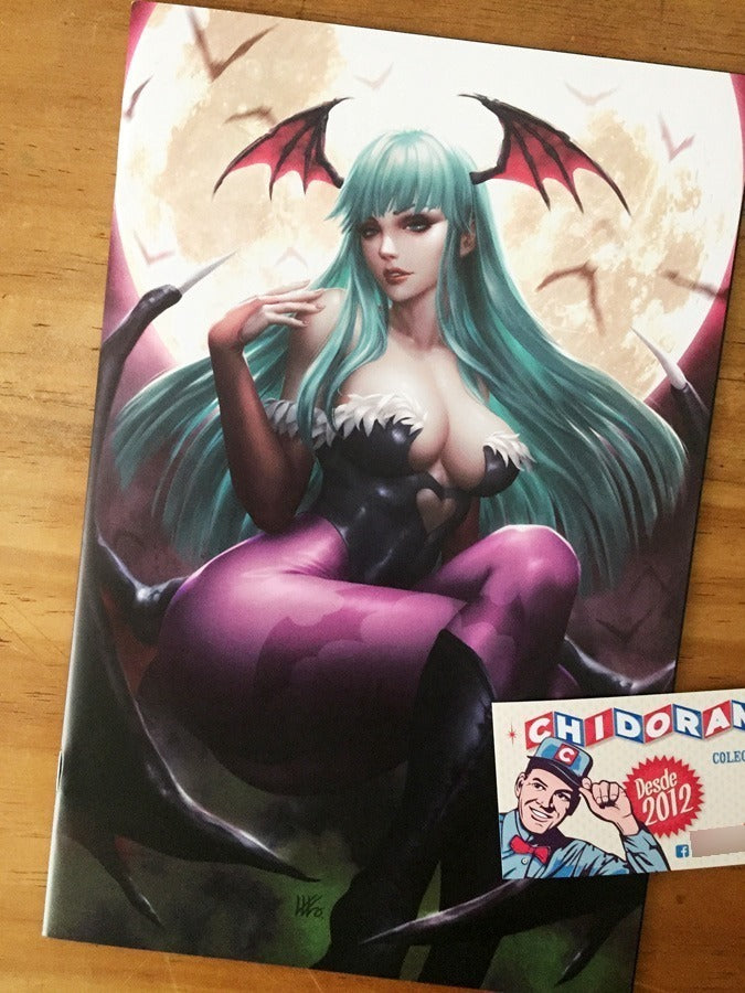 Comic - Darkstalkers Morrigan #1 Kunkka Sexy Street Fighter