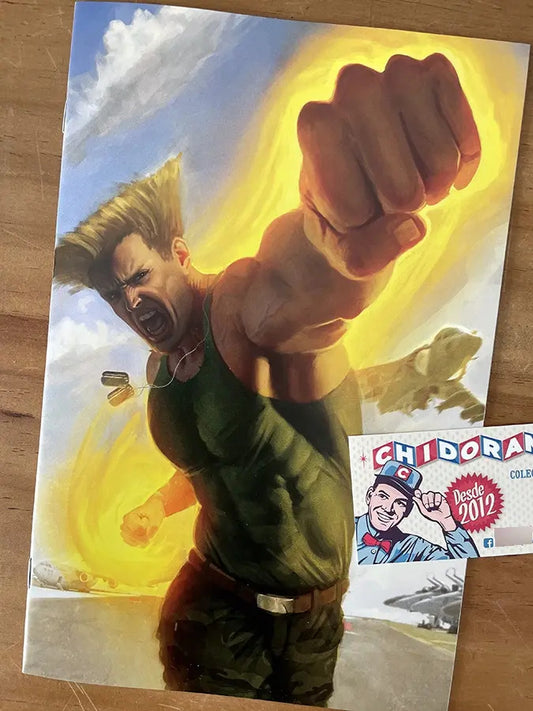 Comic - Street Fighter Omega #1 Guile Aaron Bartling Coa