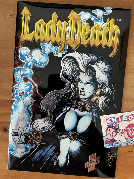 Comic - Lady Death Between Heaven & Hell Chrome Variant
