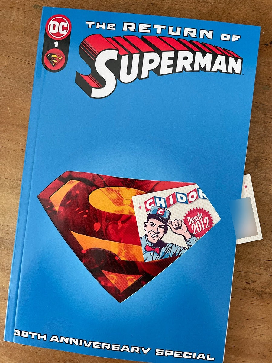 Comic - The Return Of Superman 30th Anniversary Giang Cyborg