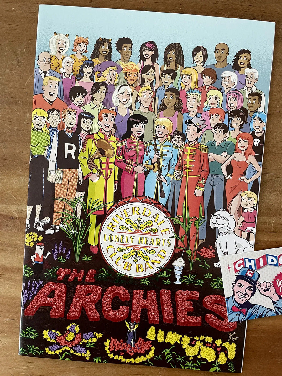 Comic - Laugh #166 Facsimile Archie The Beatles Sgt Pepper